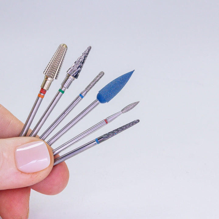 Bit kit for Acrylic Nails | E - file manicure drill bits - U - tools - U - tools