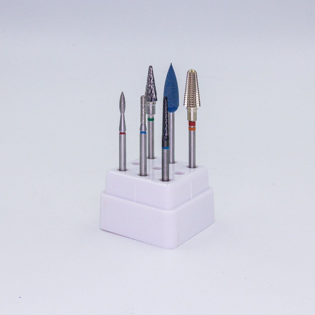 Bit kit for Acrylic Nails | E - file manicure drill bits - U - tools - U - tools