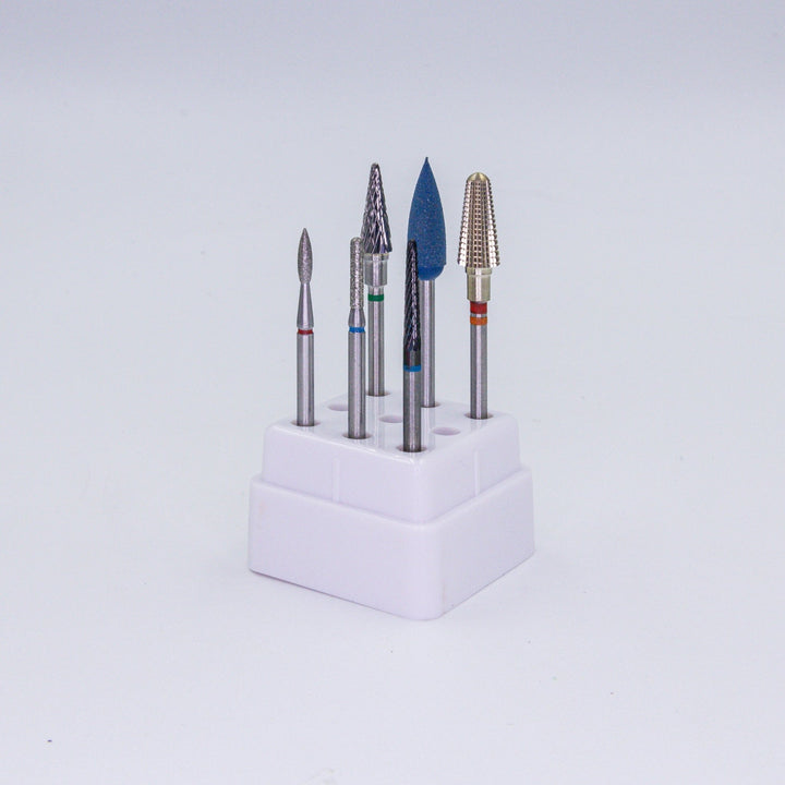 Bit kit for Acrylic Nails | E - file manicure drill bits - U - tools - U - tools