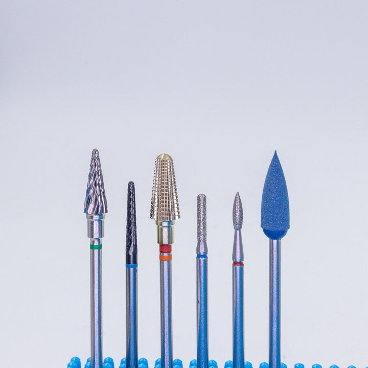 Bit kit for Acrylic Nails | E - file manicure drill bits - U - tools - U - tools
