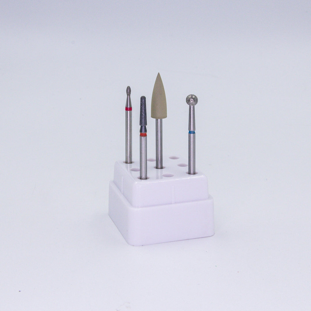 Bit kit for Natural Nails | E - file manicure drill bits - U - tools - U - tools