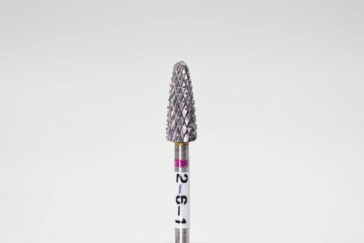 Tungsten Carbide Nail Drill Bit 2-6-1, coarse; head size 5x13.5mm