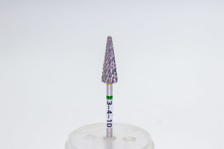 Carbide Nail Drill Bit 3 - 4 - 10 Coarse, shape Cone, head size 6x17mm - U - tools