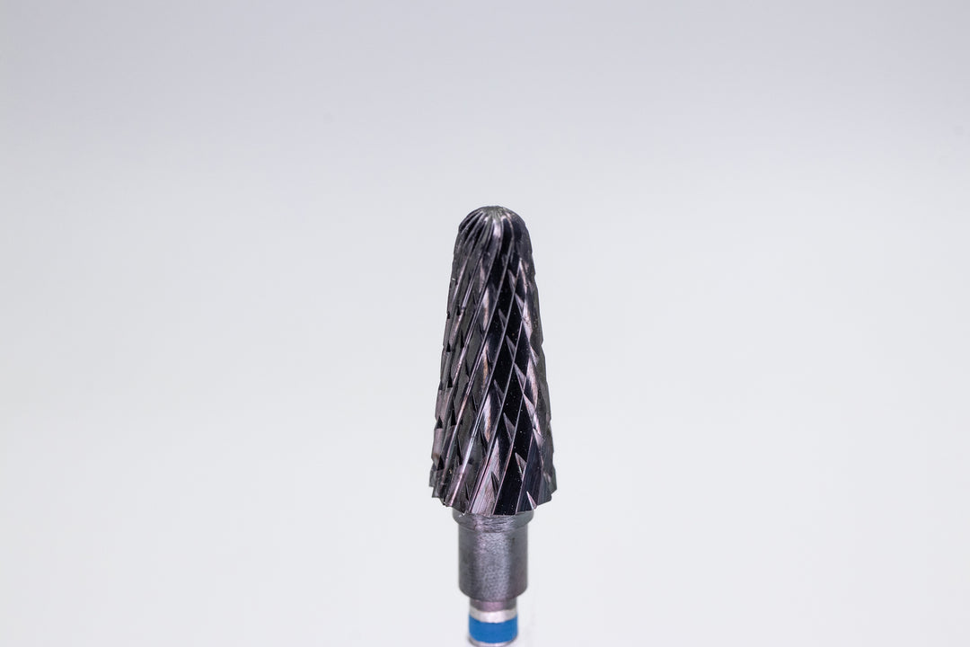 DLC Coated Tungsten Carbide Nail Drill Bit CD10-3-3 – Rounded Cone Medium