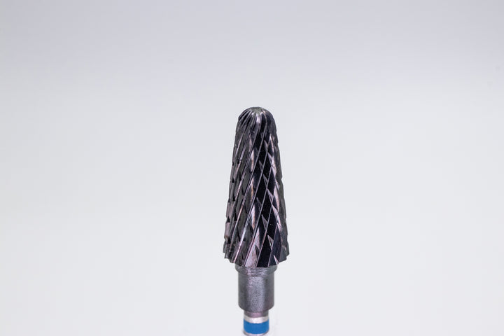 DLC Coated Tungsten Carbide Nail Drill Bit CD10-3-3 – Rounded Cone Medium
