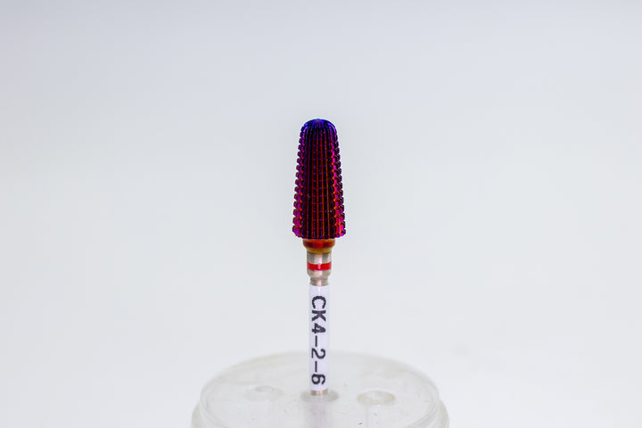 Coated Tungsten Carbide Nail Drill Bit CK4-2-6  Fine, head size 6.5x14mm