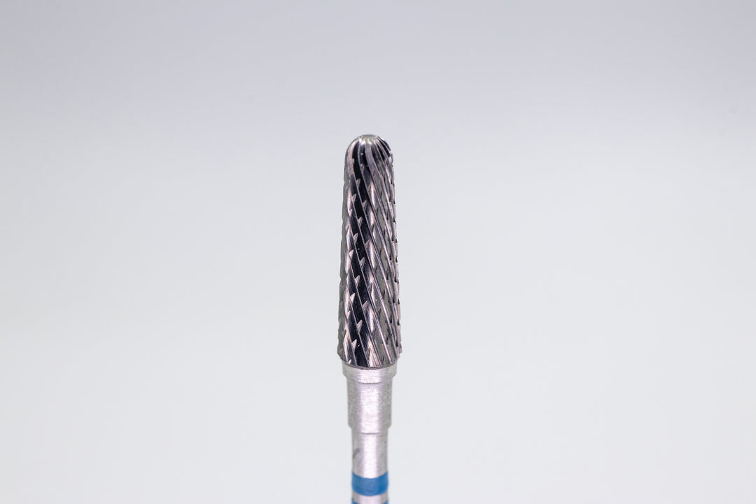Left-Handed Tungsten Carbide Nail Drill Bit L11-3-4 – Rounded Cone Medium; head size 4x13mm