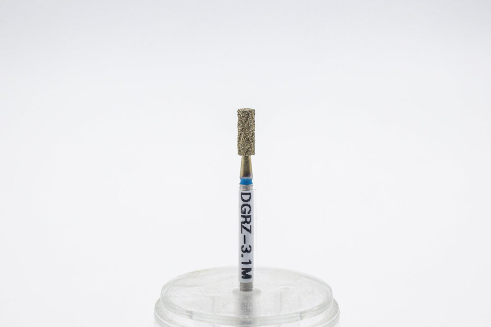 Coated Diamond Cool Groove Nail Drill Bits DGRZ - 3.1, shape barrel, head size 3.1x8mm - U - tools - U - tools