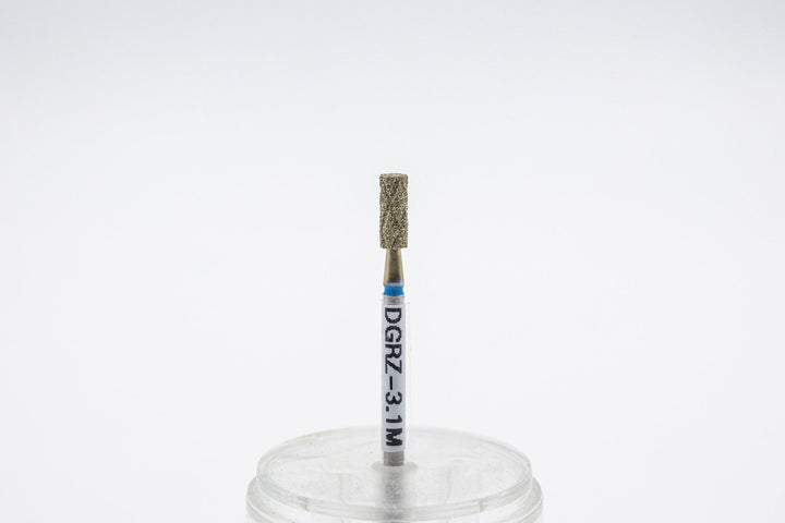 Coated Diamond Cool Groove Nail Drill Bits DGRZ - 3.1, shape barrel, head size 3.1x8mm - U - tools - U - tools