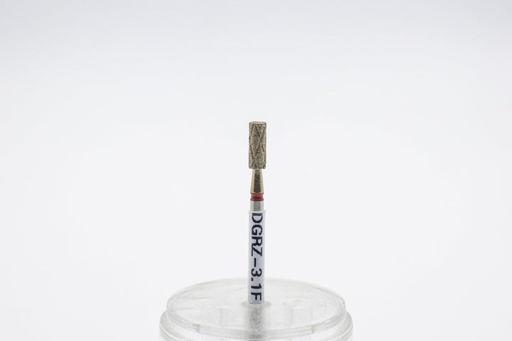 Coated Diamond Cool Groove Nail Drill Bits DGRZ - 3.1, shape barrel, head size 3.1x8mm - U - tools - U - tools
