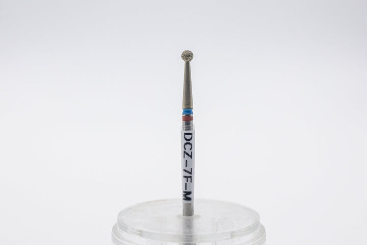 Diamond bit with special coating Ball Model DCBZ-7F-M, size 2.5x2.3 mm | U-tools