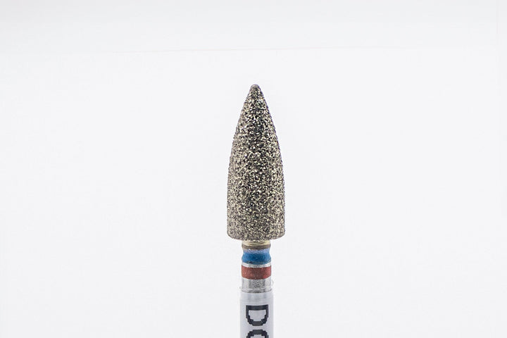 Coated Diamond Nail Drill Bit DCZ - 107F - M, shape bullet, head size 4.5x12mm - U - tools - U - tools