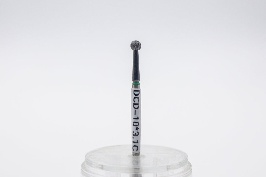 Diamond bits with special coating Ball  Model DCD-10*3.1, size 3.1x2.9 mm | U-tools
