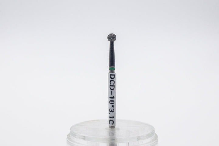 Diamond bits with special coating Ball  Model DCD-10*3.1, size 3.1x2.9 mm | U-tools