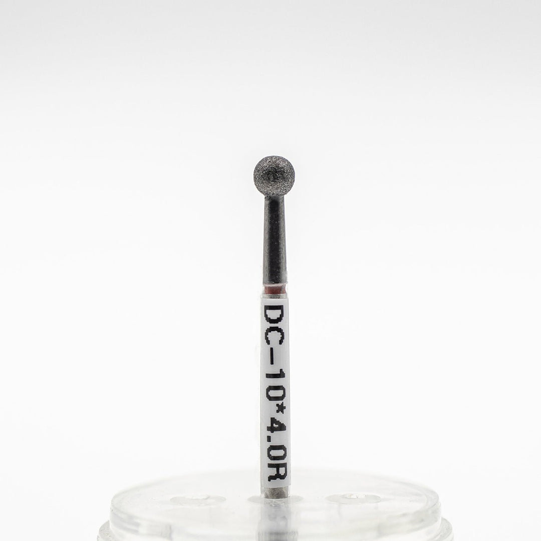 Coated Diamond Nail Drill Bits DCD - 10*4.0, shape ball, head size 4.0x3.8mm - U - tools - U - tools