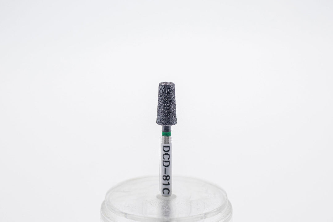 Coated Diamond Nail Drill Bits DCD - 81, shape Barrel Tapered, head size 5x10mm - U - tools - U - tools