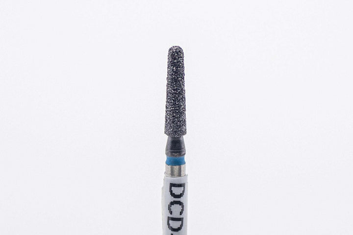 Coated Diamond Nail Drill Bit model DCD-84, shape Cone Rounded, size 2.5x10mm