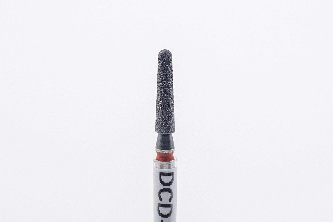 Coated Diamond Nail Drill Bit model DCD-84, shape Cone Rounded, size 2.5x10mm