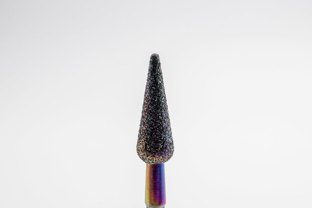 Coated Diamond Nail Drill Bits DCK - 37, shape candle, head size 4x11.5mm - U - tools - U - tools