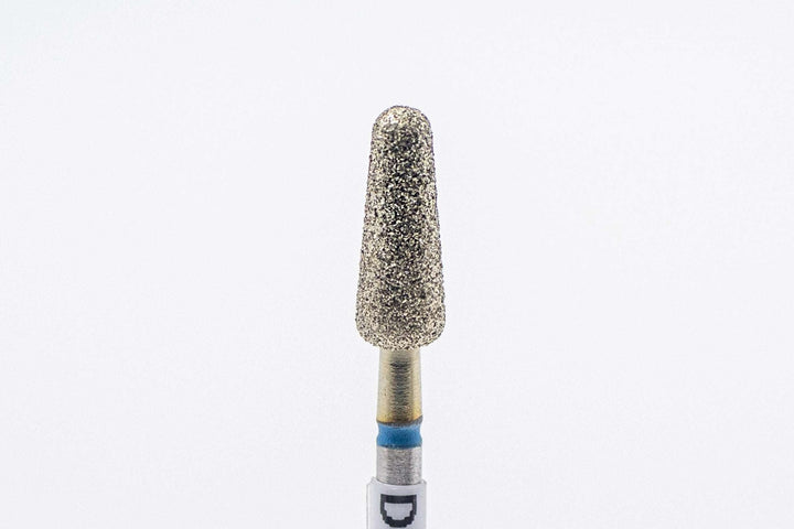 Coated Diamond Nail Drill Bit model DCZ-101, shape rounded barrel, size 4.5x12mm