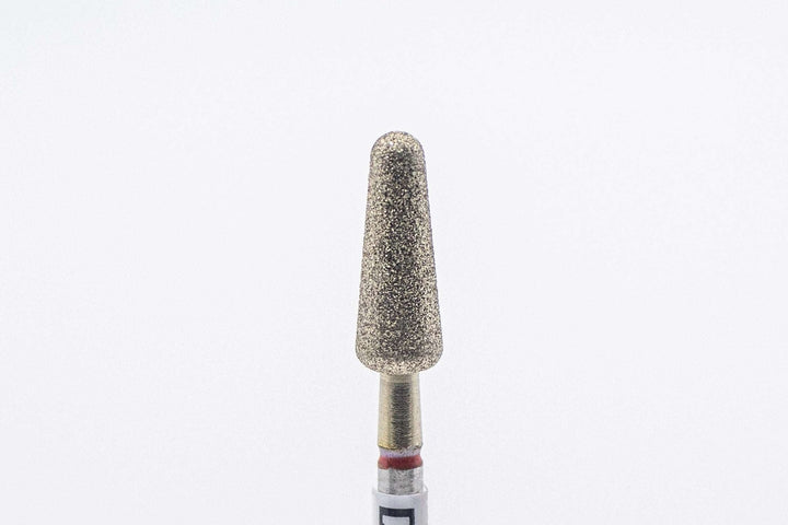 Coated Diamond Nail Drill Bit model DCZ-101, shape rounded barrel, size 4.5x12mm