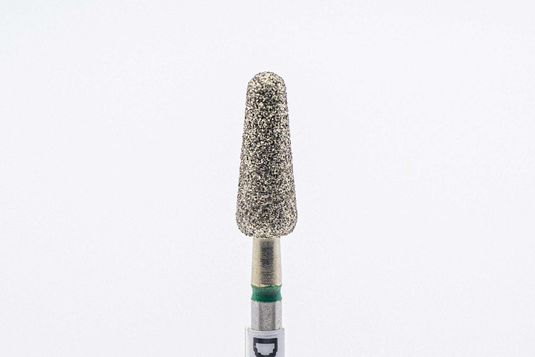 Coated Diamond Nail Drill Bit model DCZ-101, shape rounded barrel, size 4.5x12mm