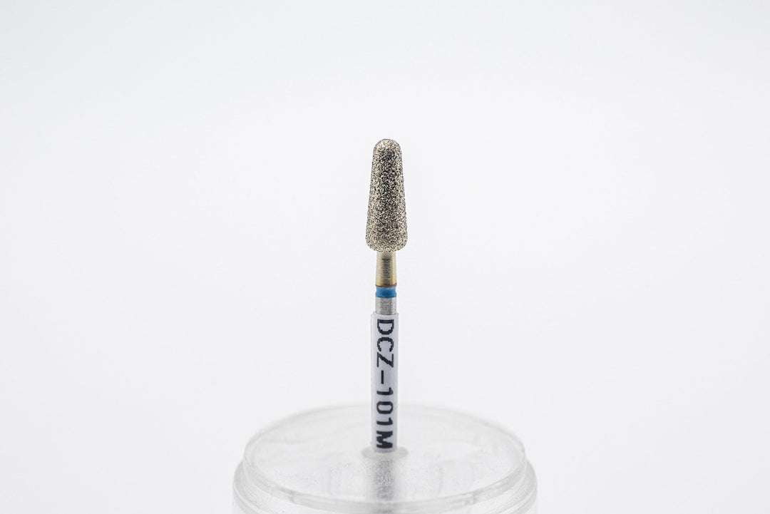 Coated Diamond Nail Drill Bits DCZ - 101, shape corn, size 4.5x12mm - U - tools - U - tools