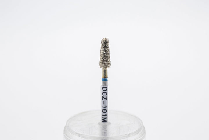 Coated Diamond Nail Drill Bits DCZ - 101, shape corn, size 4.5x12mm - U - tools - U - tools