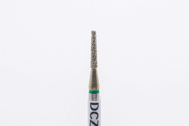 Coated Diamond Nail Drill Bit model DCZ-13, shape Cone Rounded, size 1.4x8mm
