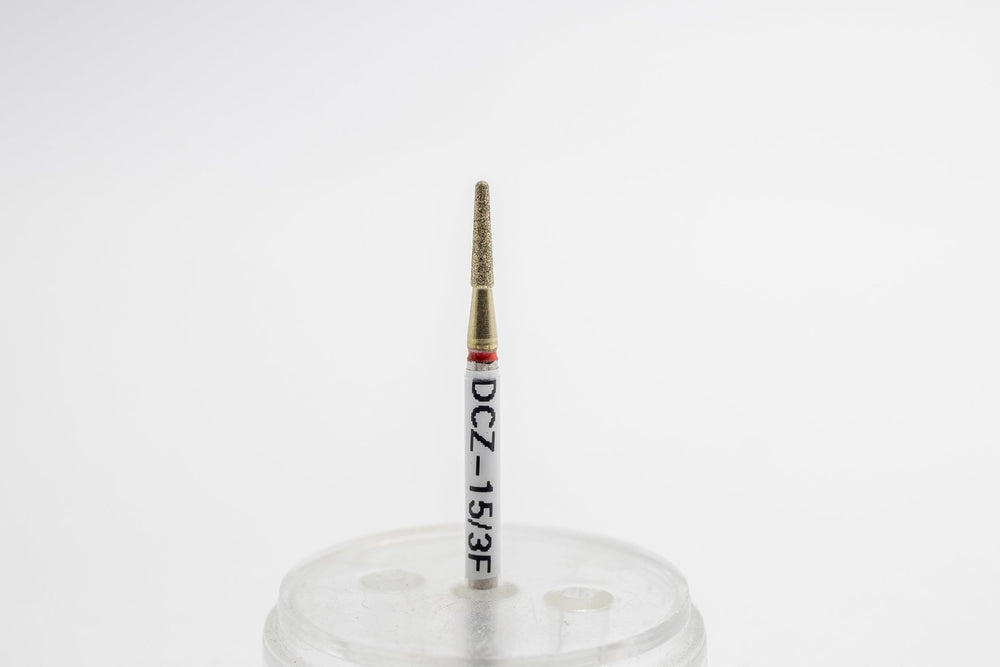 Coated Diamond Nail Drill Bits DCZ - 15/3, shape Cone Rounded, head size 1.8x8mm - U - tools - U - tools