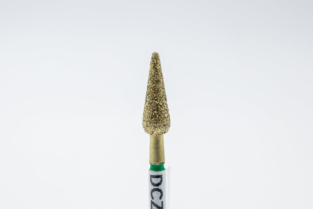 Coated Diamond Nail Drill Bits DCZ - 37, shape candle, head size 4x11.5mm - U - tools - U - tools