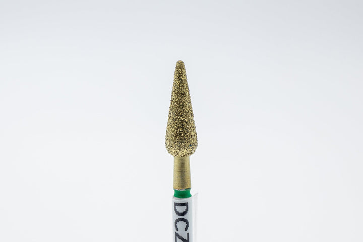 Coated Diamond Nail Drill Bits DCZ - 37, shape candle, head size 4x11.5mm - U - tools - U - tools