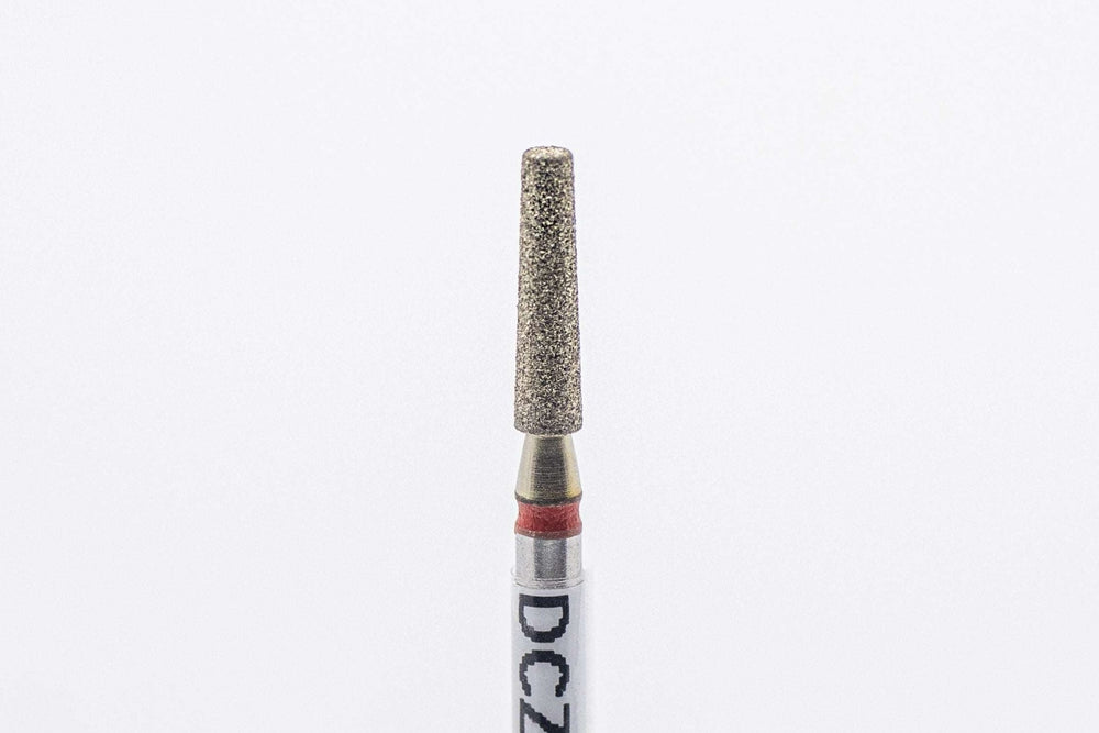 Coated Diamond Nail Drill Bit model DCZ-42, shape half-cone, size 2.5x10 mm