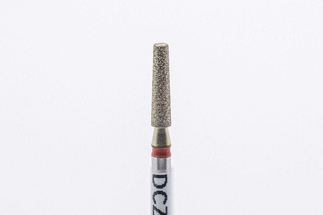 Coated Diamond Nail Drill Bit model DCZ-42, shape half-cone, size 2.5x10 mm