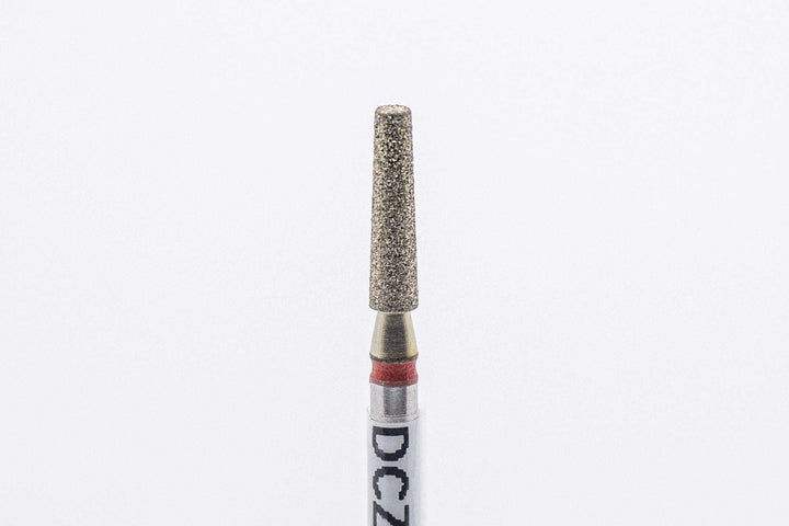 Coated Diamond Nail Drill Bit model DCZ-42, shape half-cone, size 2.5x10 mm