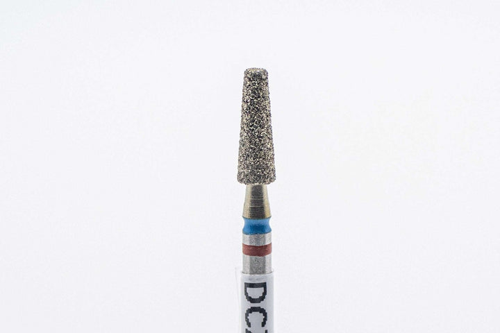 Coated Diamond Nail Drill Bit model DCZ-43, shape half-cone, size 3.1x10 mm