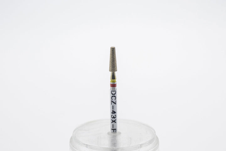 Coated Diamond Nail Drill Bits DCZ - 43, shape Barrel Tapered, head size 3.1x10 mm - U - tools - U - tools