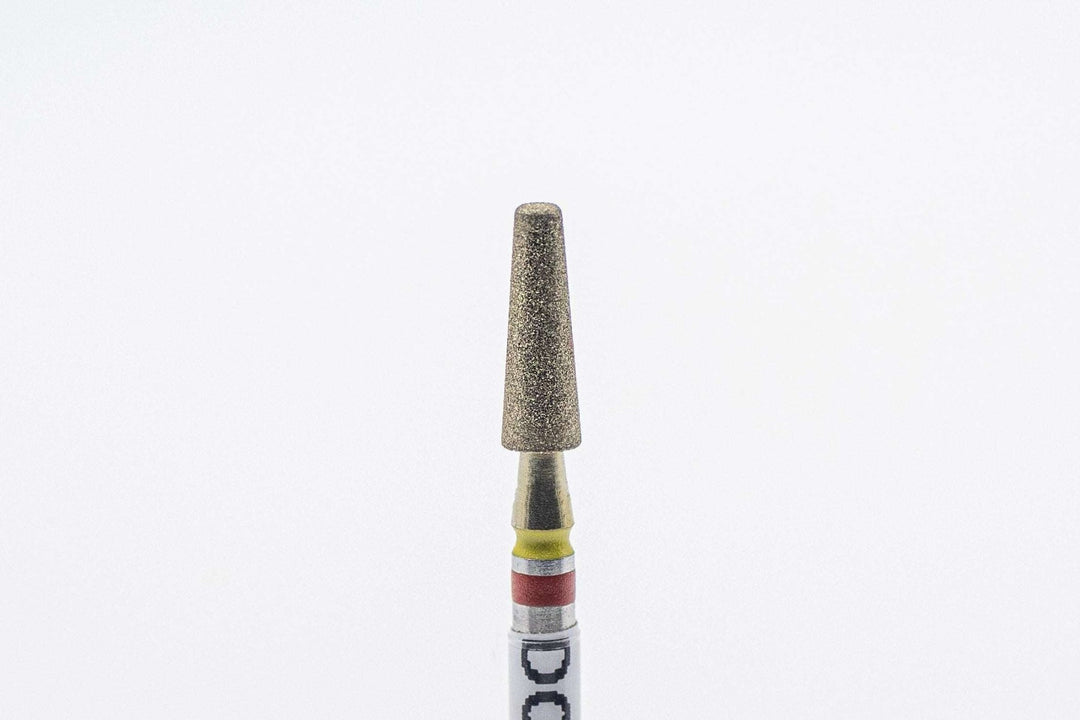 Coated Diamond Nail Drill Bit model DCZ-43, shape half-cone, size 3.1x10 mm