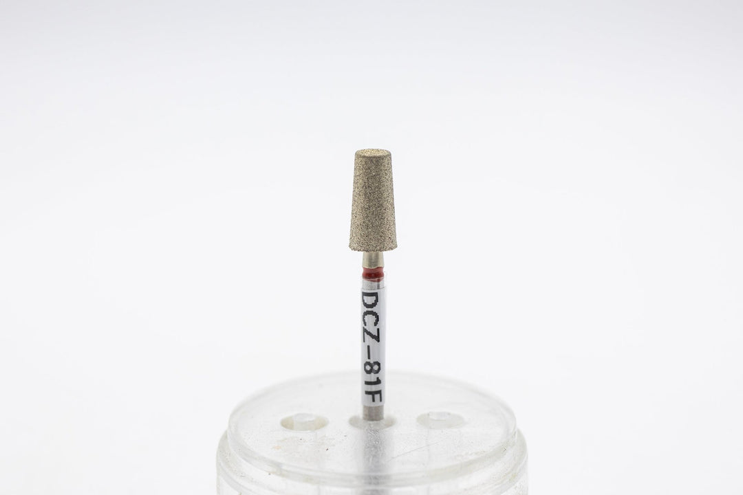 Coated Diamond Nail Drill Bits DCZ - 81, shape Barrel Tapered, head size 5x10mm - U - tools - U - tools