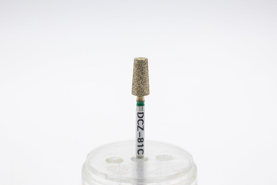 Coated Diamond Nail Drill Bits DCZ - 81, shape Barrel Tapered, head size 5x10mm - U - tools - U - tools