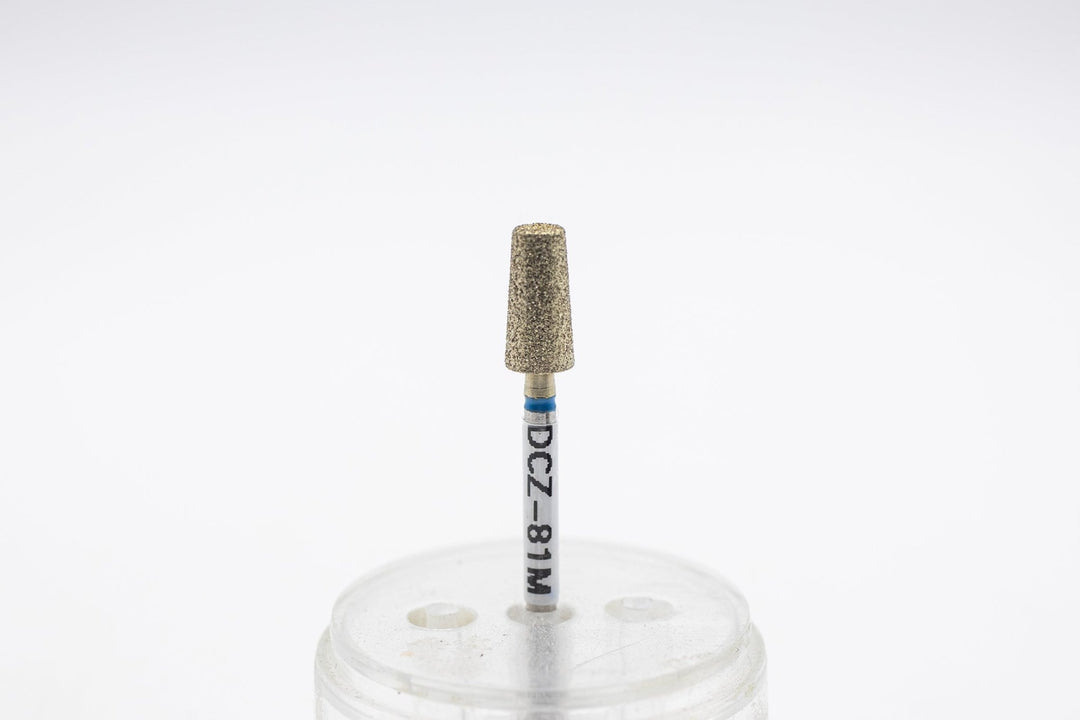 Coated Diamond Nail Drill Bits DCZ - 81, shape Barrel Tapered, head size 5x10mm - U - tools - U - tools