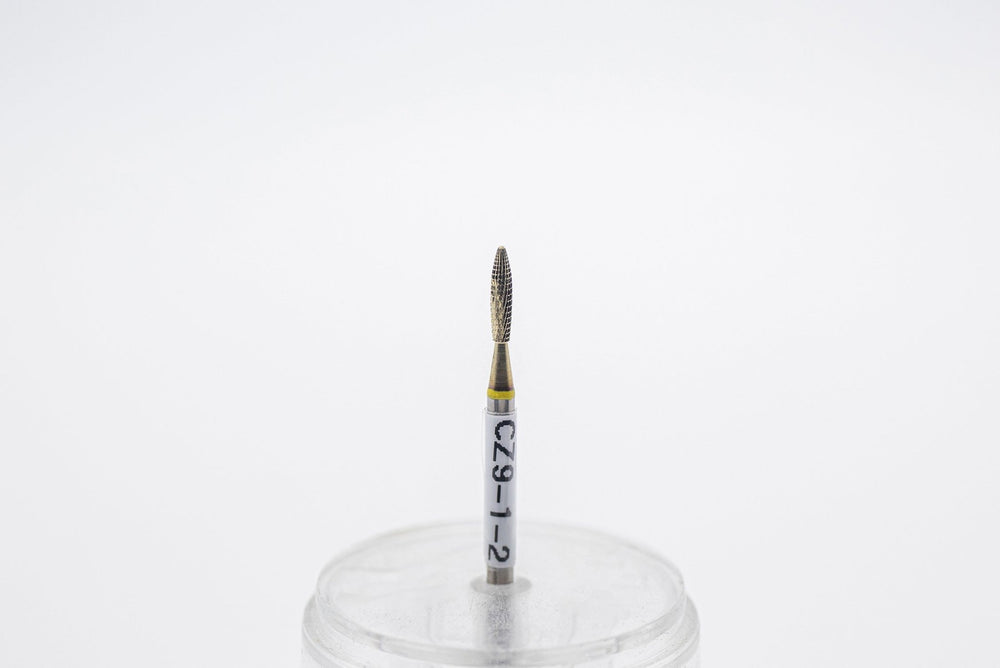 Coated Tungsten Carbide Nail Drill Bit 9 - 1 - 2 Flame, extra fine - U - tools - U - tools