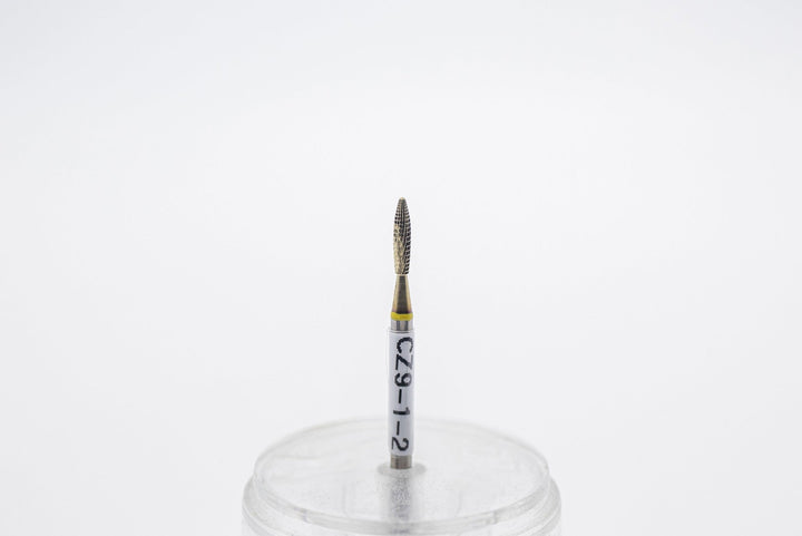 Coated Tungsten Carbide Nail Drill Bit 9 - 1 - 2 Flame, extra fine - U - tools - U - tools