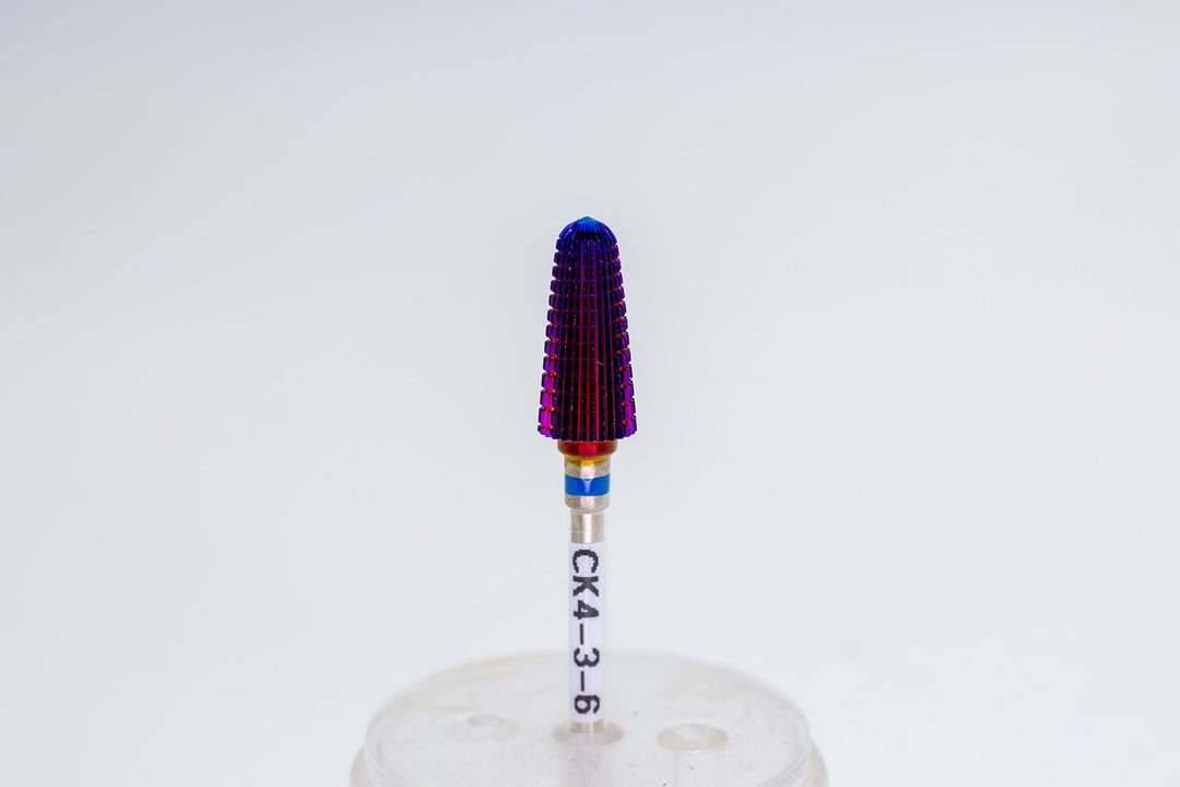 Coated Tungsten Carbide Nail Drill Bit CK4 - 3 - 6 Medium, head size 6.5x14mm - U - tools