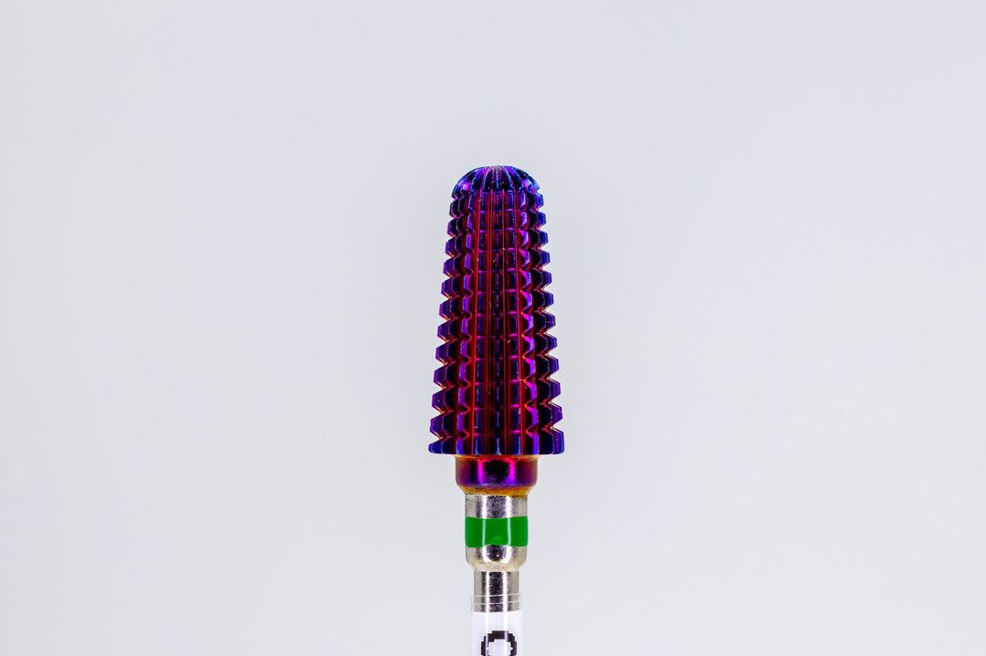 Coated Tungsten Carbide Nail Drill Bit CK4 - 4 - 6 Coarse, head size 6.5x14mm - U - tools