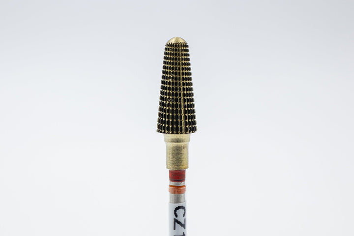 Coated Tungsten Carbide Nail Drill Bit CZ12 - 2 - 2 fine, head size 6x14.5 mm - U - tools - U - tools