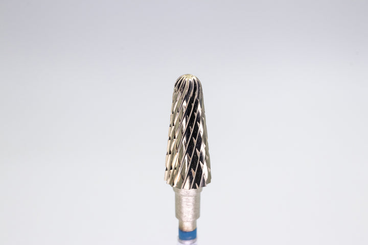 ZrN Coated Tungsten Carbide Nail Drill Bit CZ10-3-3 – Rounded Cone 6×14 mm | Medium | 3/32" Shank