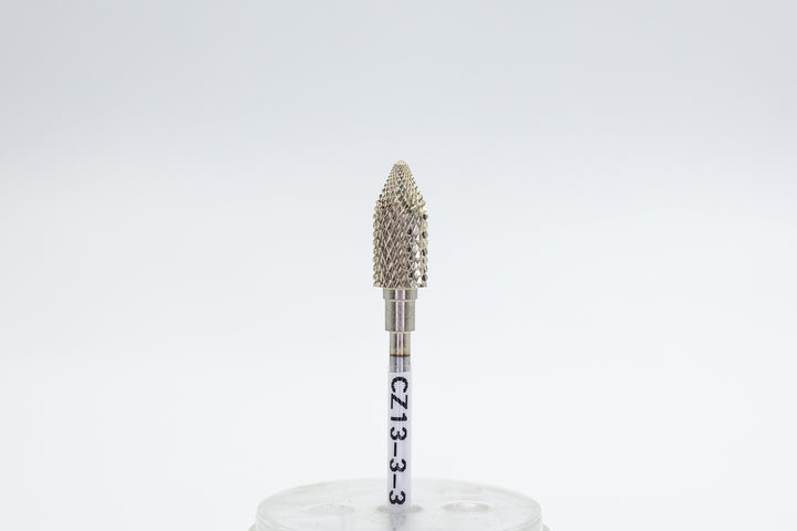 ZrN Coated Tungsten Carbide Nail Drill Bit CZ13-3-3 – Tapered Barrel Medium