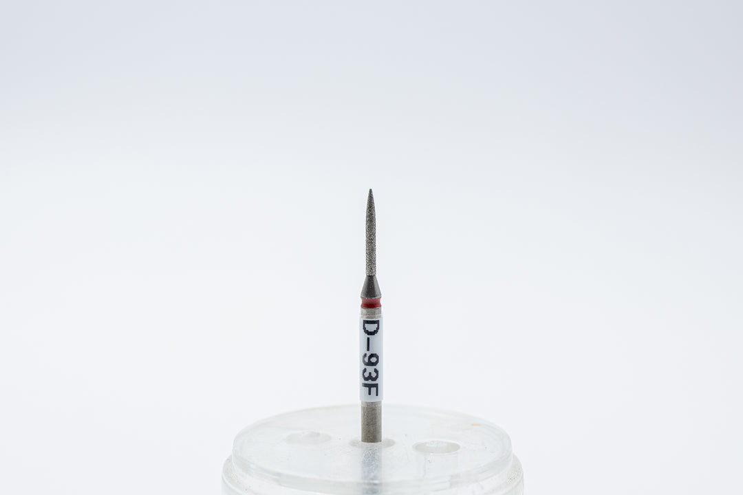 Diamond  Nail Drill Bits D-93, shape needle, head size 1.2x10 mm