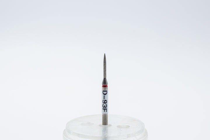 Diamond  Nail Drill Bits D-93, shape needle, head size 1.2x10 mm